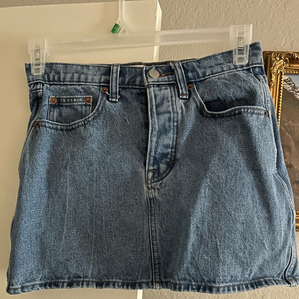 Denim Blue Skirt